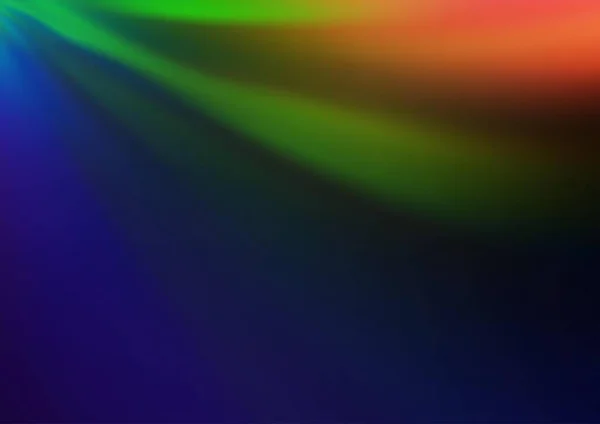 Multicolor Escuro Modelo Borrado Abstrato Vetor Arco Íris — Vetor de Stock
