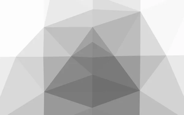 Hellsilberne Graue Vektor Verschwommene Dreieck Vorlage — Stockvektor