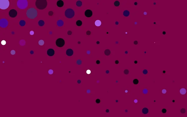 Світло Фіолетове Векторне Компонування Формами Кола — стоковий вектор