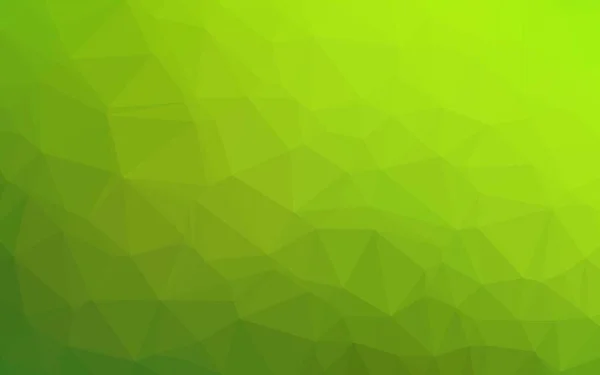 ライトグリーンベクトルぼやけた三角形 — ストックベクタ