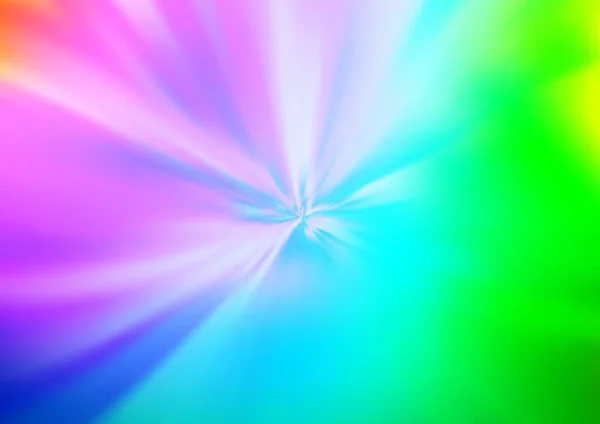 Licht Multicolor Rainbow Vector Glanzende Abstracte Achtergrond — Stockvector