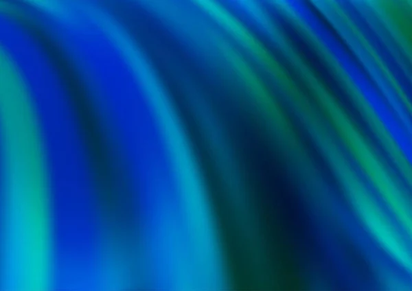Modèle Vectoriel Bleu Clair Avec Des Cercles Courbes — Image vectorielle