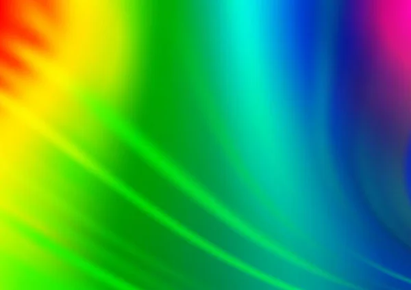 光多色 虹ベクトル現代のボケパターン — ストックベクタ