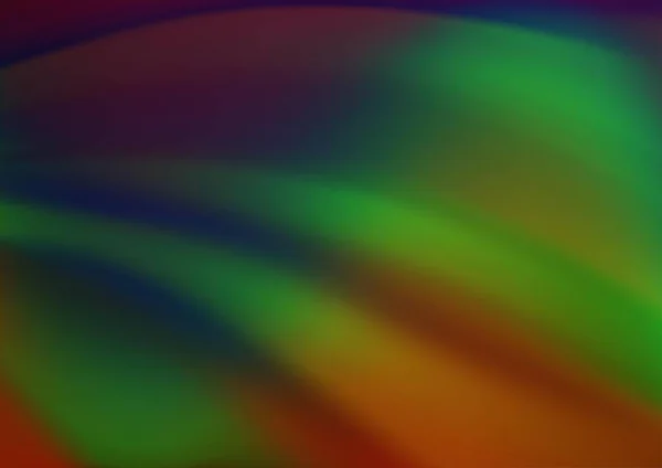 Темная Разноцветность Размытый Блеск Вектора Рейнбоу — стоковый вектор