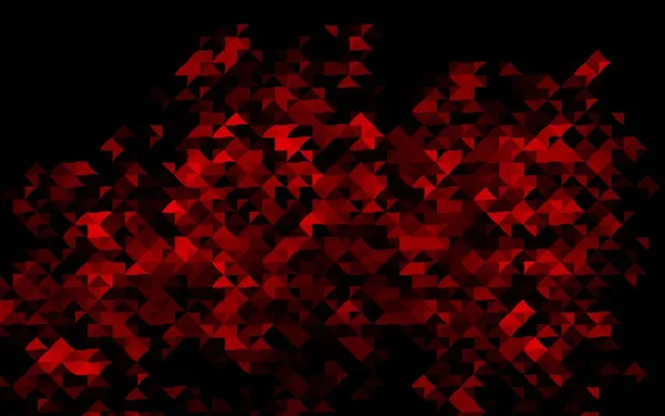 带有线 三角形的深红色矢量背景 — 图库矢量图片
