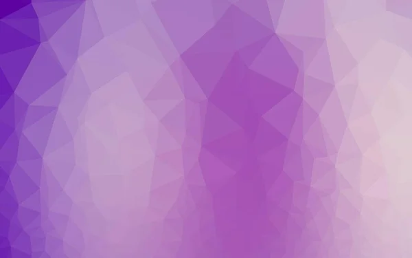 Light Purple Vector Low Poly Layout — Stock Vector