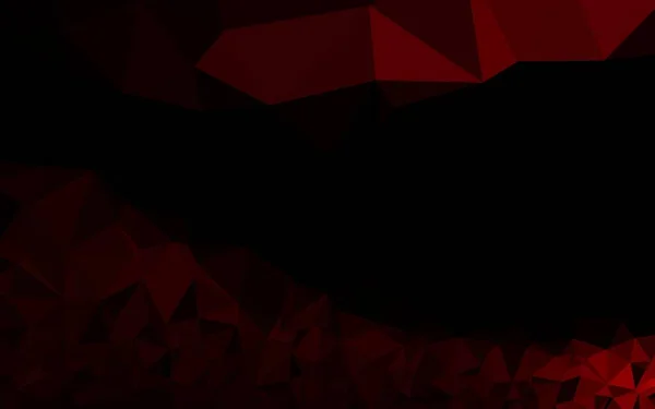 Темно Красный Вектор Сияющий Шестиугольный Фон — стоковый вектор