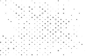 Açık Gümüş, küreli gri vektör deseni.