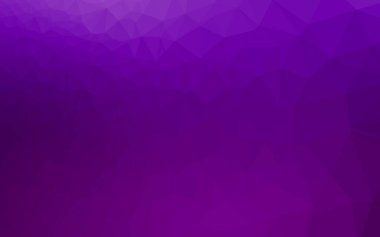 Koyu Mor vektör çokgen şablon.