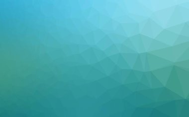 Hafif BLUE vektörü soyut çokgen kapağı.