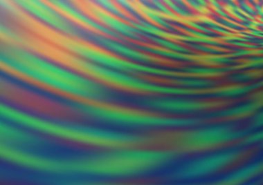 Koyu mavi, yeşil vektör bulanık desen.