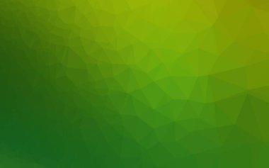 Açık Yeşil vektör bulanık üçgen dokusu.