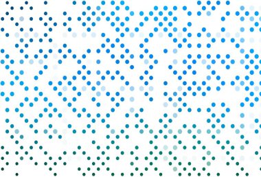 Kabarcıklı hafif BLUE vektör arkaplanı. Soyut arka planda bulanık kabarcıklar ve renkli gradyan. Marka kitabın için tamamen yeni bir şablon.