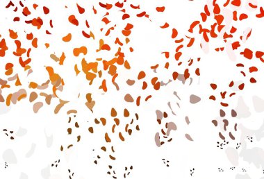 Açık Kırmızı, soyut şekilli sarı vektör arkaplan. Soyut gradyan şekilli basit renkli çizimler. Kartvizitiniz için modern tasarım.