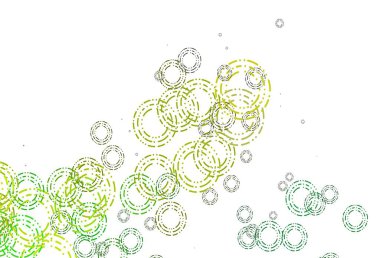Açık mavi, benekli sarı vektör kapağı. Parlak renkli soyut çemberlerin olduğu bir resim. Marka kitabın için tamamen yeni bir şablon.