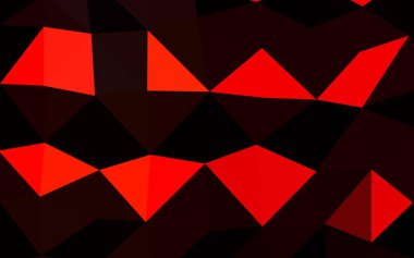 Açık Kırmızı Vektör soyut mozaik deseni.