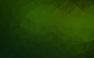 Açık Yeşil vektör çokgen arkaplanı.