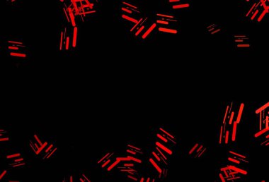 Dar çizgileri olan koyu kırmızı vektör deseni. Bulanık dekoratif tasarım basit bir şekilde çizgilerle. İş ilanınız için akıllı tasarım.