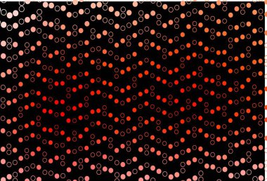 Lekeli koyu kırmızı vektör. Bulanık dekoratif tasarım baloncuklu soyut tarzda. Marka kitabınız için şablon.