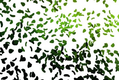 Rastgele biçimlerde açık kırmızı vektör dokusu. Renkli rastgele şekillerle modern soyut illüstrasyon. İşiniz için en iyi akıllı tasarım.