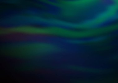 Koyu mavi vektör soyut bokeh deseni.