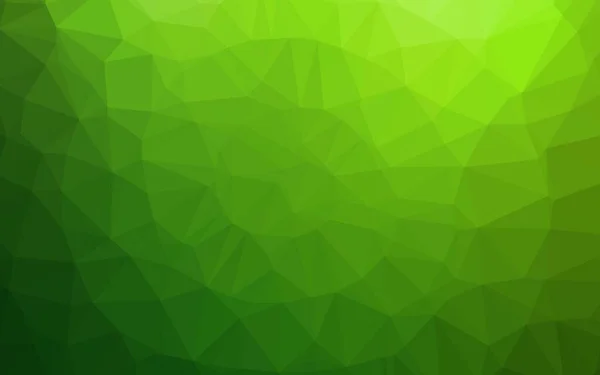 Licht Groen Vector Abstract Mozaïek Patroon — Stockvector