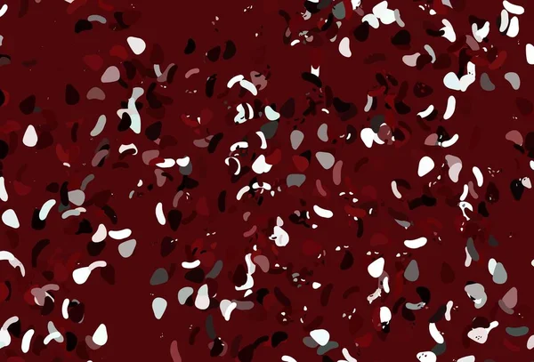 Світло Червоний Векторний Фон Абстрактними Формами Сучасна Абстрактна Ілюстрація Різнокольоровими — стоковий вектор