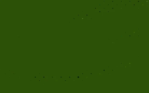 具有圆形形状的浅绿色矢量布局 — 图库矢量图片