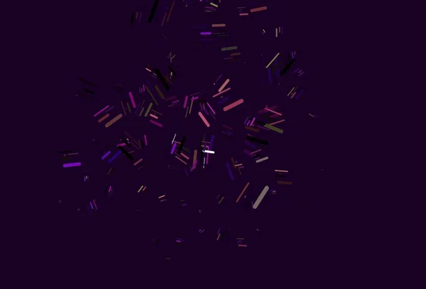Světlý Vícebarevný Duhový Vektor Úzkými Čárami Zářící Barevná Ilustrace Úzkými — Stockový vektor