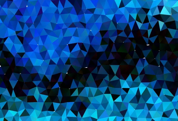 Luz Azul Vector Brillante Fondo Triangular Una Elegante Ilustración Brillante — Vector de stock