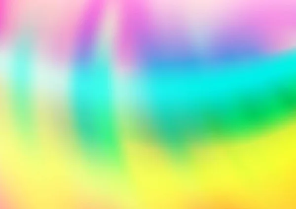 Lumière Multicolore Arrière Plan Vectoriel Arc Ciel Avec Des Formes — Image vectorielle