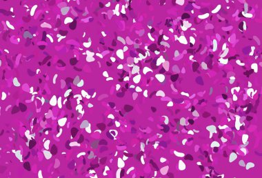 Rastgele biçimlerde vektör dokusu. Soyut tarzda renkli şekilli bir illüstrasyon. Cep telefonu için arkaplan.