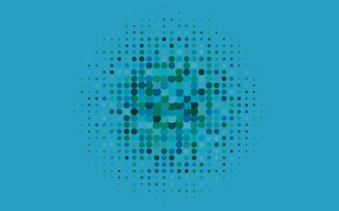 Geometrik şekilli renkli bir arka plan. Reklamlar, broşürler için desen. Soyut vektör illüstrasyonu 