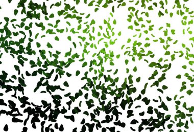 Açık Pembe, Memphis şekilli mavi vektör şablonu. Rastgele şekillerle soyut tarzda dekoratif tasarım. Bir cep telefonu için arka plan.