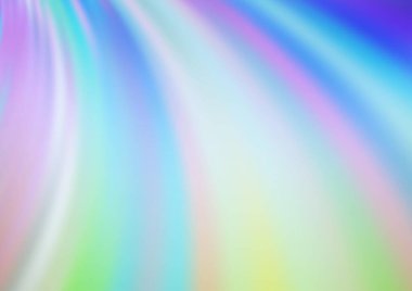 Açık Mavi, lav şekilli yeşil vektör şablonu.