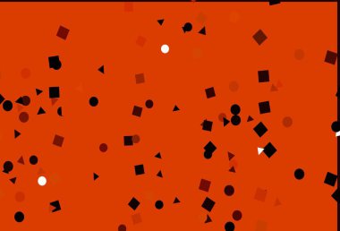 Geometrik şekilli renkli bir arka plan. Reklamlar, broşürler için desen. Soyut vektör illüstrasyonu 