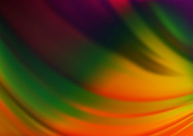 Koyu Çokrenkli, Gökkuşağı vektörü parlak soyut arkaplanı bulanıklaştırdı.