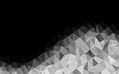 Geometrik tarzda dekoratif tasarım. Soyut vektör arkaplanı 