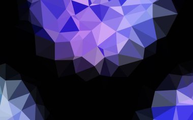 Geometrik tarzda dekoratif tasarım. Soyut vektör arkaplanı 