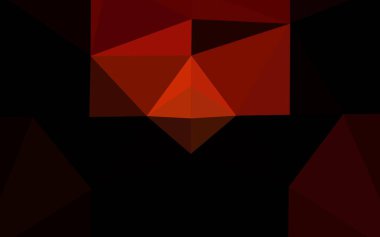 Geometrik tarzda dekoratif tasarım. Soyut vektör arkaplanı 