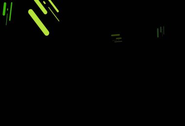 Uzun kuyruklu vektör arkaplanı. Renkli çubuklarla soyut illüstrasyon. İş broşürleri, broşürler için desen.