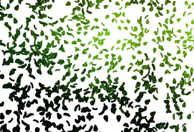 Rastgele biçimlerde vektör dokusu. Soyut tarzda renkli şekilli bir illüstrasyon. Cep telefonu için arkaplan.