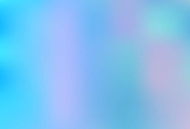 Açık mavi vektör parlak bokeh deseni. Bulanık ve gradyan renkte renkli çizimler. Yaratıcı tasarımlarınız için örnek.