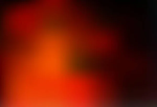 Dark Orange Wektor Błyszczący Abstrakcyjny Szablon Kolorowa Abstrakcyjna Ilustracja Gradientem — Wektor stockowy