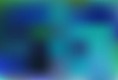 Açık mavi renk vektörü bulanık ve renkli arkaplan. Gıcır gıcır, renkli bir tasvir. Marka kitabı için şık bir kapak..