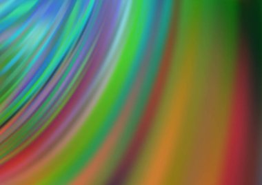 Açık Yeşil, kabarcık şekilli sarı vektör deseni.