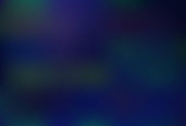 Koyu mavi vektör parlak soyut arkaplan. Gradyan ile modern soyut çizim. Marka kitabı için şık bir kapak..