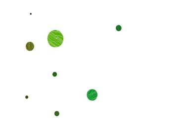 Açık renkli, diskli gökkuşağı vektör dokusu. Parlak renkli soyut çemberlerin olduğu bir resim. Marka kitabın için tamamen yeni bir şablon.