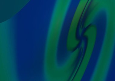 Lav şekilli koyu mavi vektör şablonu.