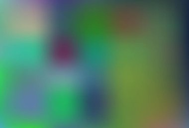 Açık yeşil vektör bulanık ve renkli şablon. Bulanık ve gradyan renkte renkli çizimler. Tasarımınız için akıllı doku.